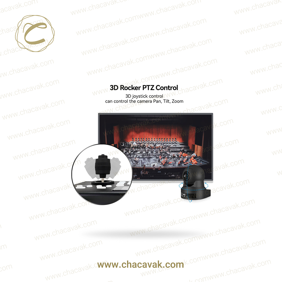 کنترلر دوربین کنفرانسی کاتو مدل KATO KT-610CN در کنفرانس ها_ کنترلر دوربین کنفرانسی کاتو مدل KATO KT-610CN در کنفرانس ها_